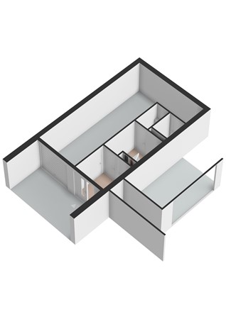 Plattegrond - Leienhoesstraat 67, 6413 CE Heerlen - Leienhoesstraat 67 Heerlen - Begane grond 3D.jpg